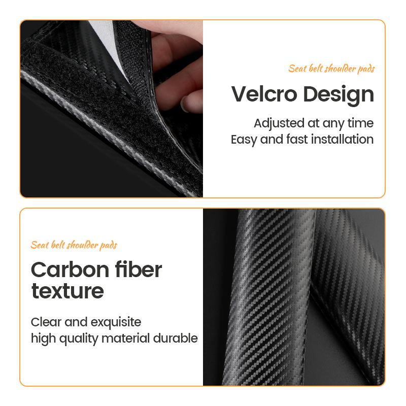 Car Interior Seat Belt Protector Cover Car Auto Accessories For Citroen C4 C3 C5 C1 C2 Berlingo Celysee Cactus Picasso Aircros