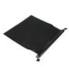 PU Leather Headphone Bags Black Earphone Cable Pouch Large Capacity Drawstring Bag  Game Controller
