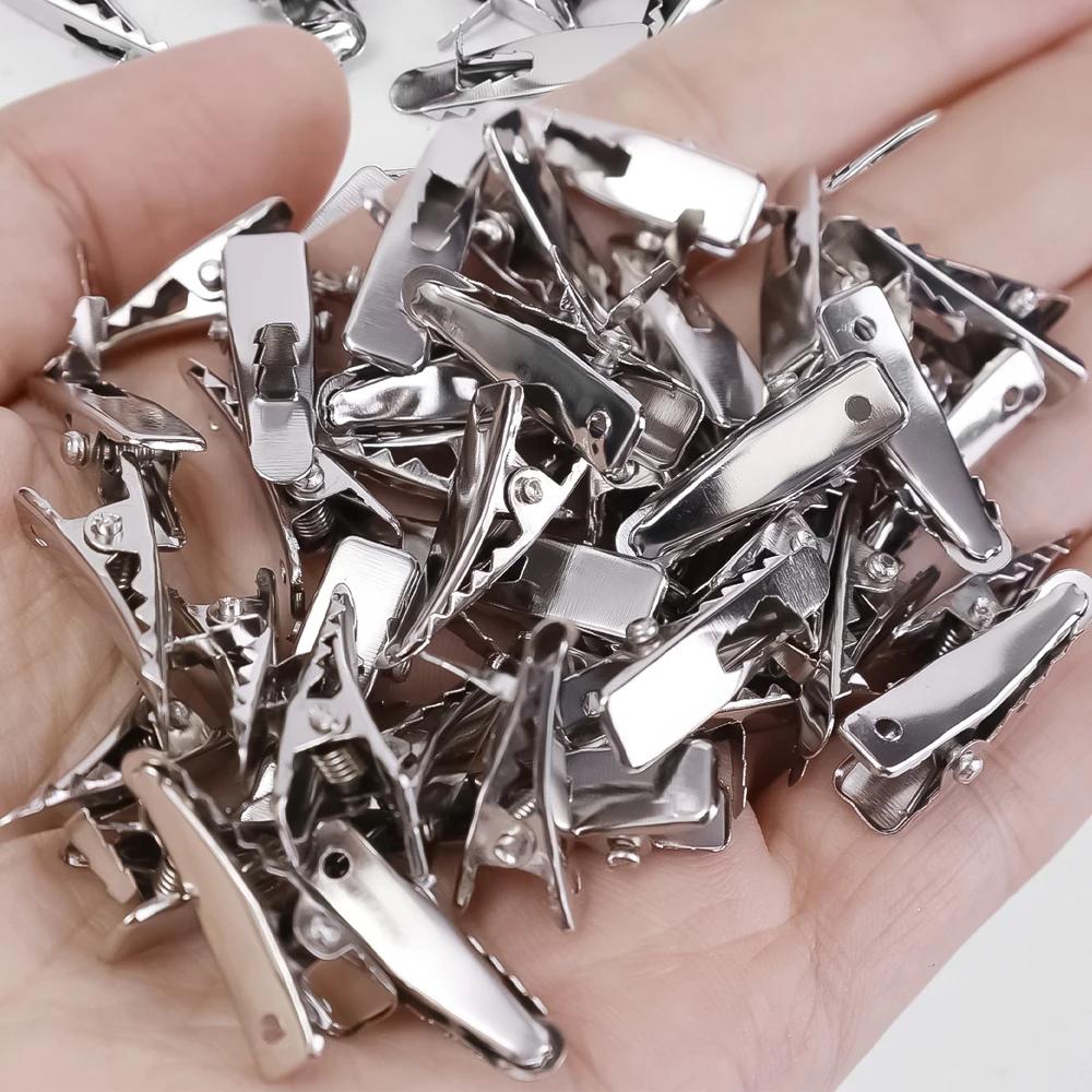 200/10PCS Christmas Flower Fixed Clips Mini Metal Clips for Flower Xmas Tree Iron Clamp Party Garland Ornament Decoration Supply