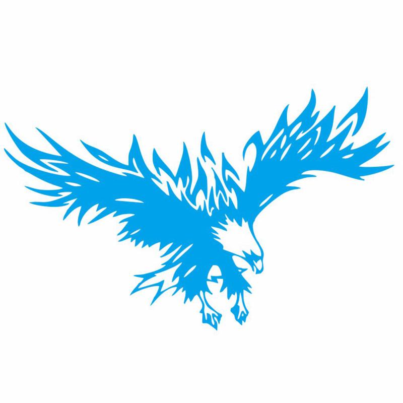 Car Stickers Cool Eagle-shaped Graphics Universal Car Hood Body Side Decals Styling Stickers D-733