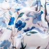 Florisse Cotton Satin Bedding Set White With Flowers 220X200 Cm