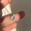 Silver Plated Minimalist Necklace Pendant Collarbone Chain For Women Elegant Layering Chain Jewelry Gift
