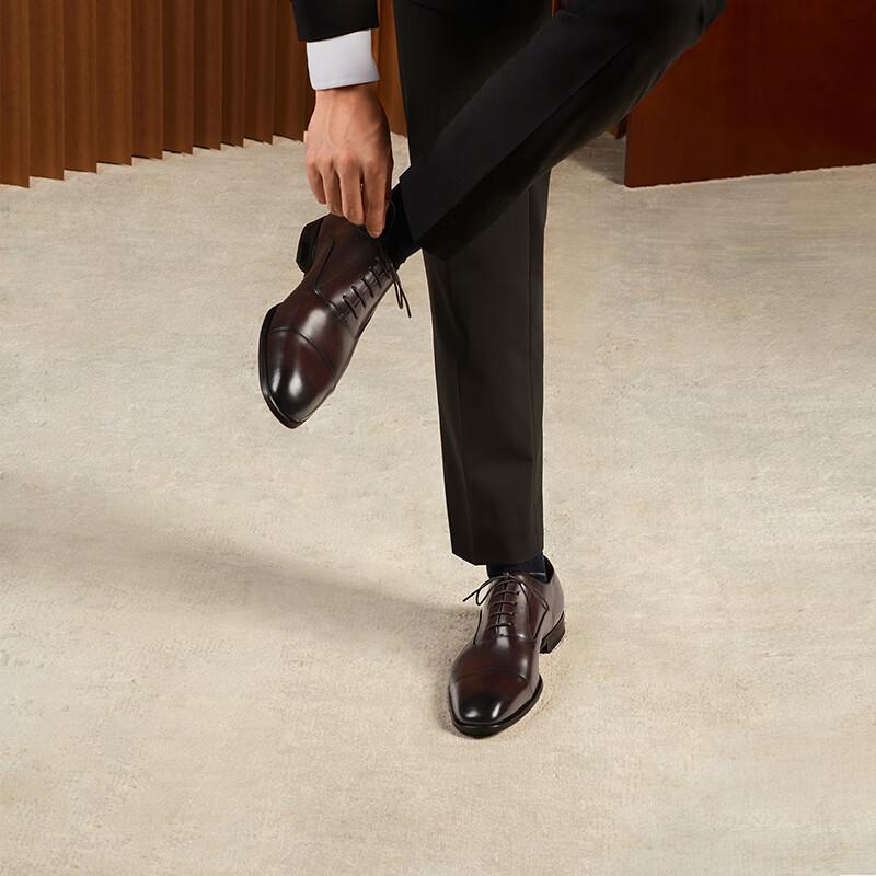THOM WILLS Men s Formal Oxford Leather Shoes 6