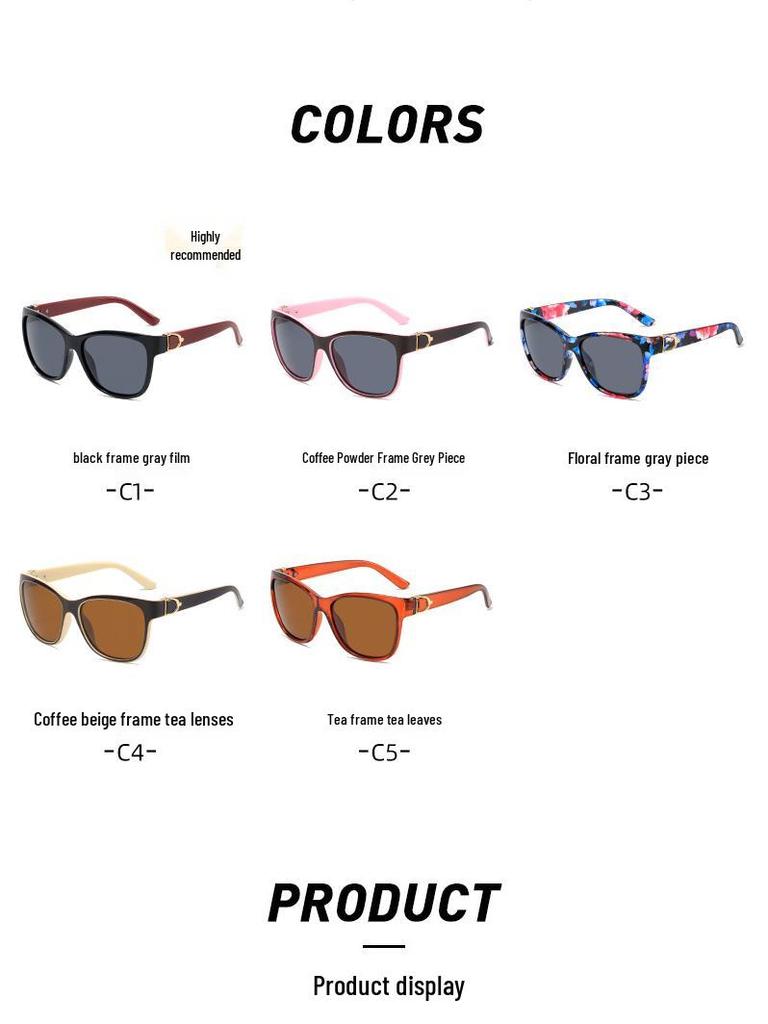 2023 Women's Polarized Sunglasses 8629 - European & American Style