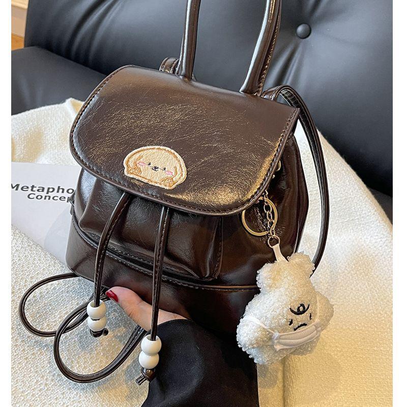 Korean Ins Fashion 2025 New Autumn and Winter College Student Commuting Bag Versatile Premium Texture Backpack