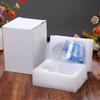 Double-Walled Glass Coffee Cup, Built-In Real Flower Design,Transparent Glass Coffee Cup for Hot & Cold Beverages, Tea, Latte