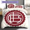 Club Atletico Lanus Pattern Bedding Home Decoration Birthday Gift (1 * duvet cover + 2 * pillowcase, without core)