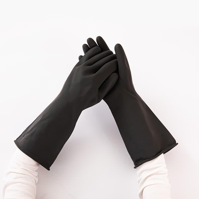QINGXI Industrielle Säure-Lauge-Beständige Verdickte Gummihandschuhe