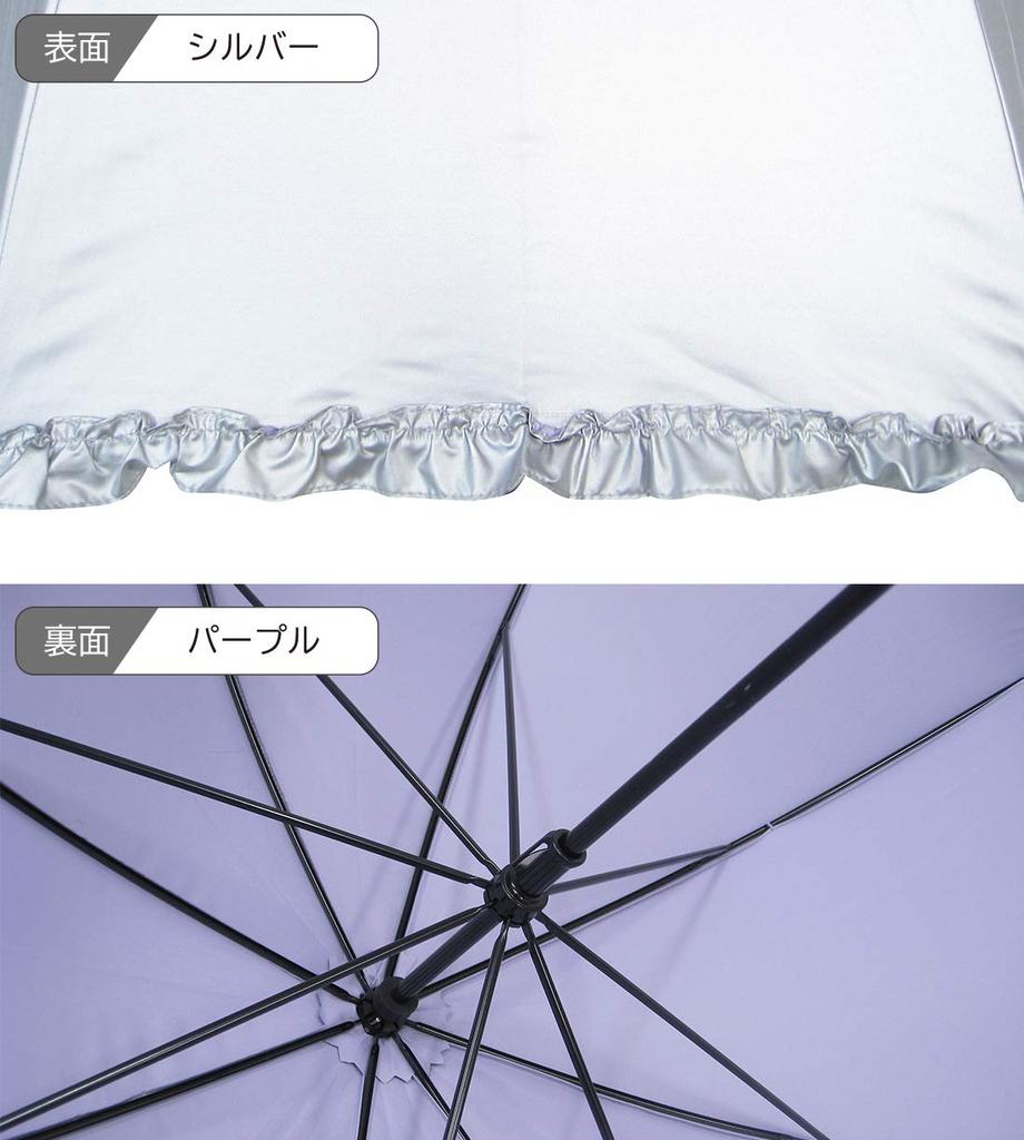 Block Out the A Cute Parasol for Both Sunny and Rainy Features a Fabric and UV Protection UV Blocking UPF 60cm Manually Opening Sun! Dome-shaped Days.
