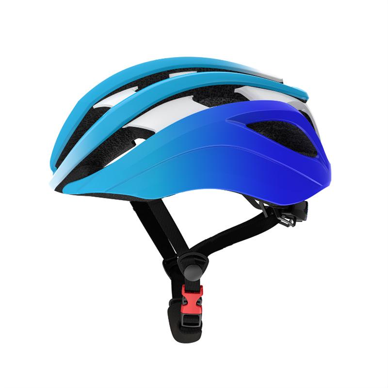 Bunter, ultraleichter, belüfteter Fahrradhelm mit Farbverlauf