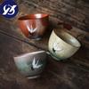 Ceramic Master Tea Cup Household Retro Kung Fu Drinkware Office Teacups Cnese Hand Painted Crane Tea Bowl Pottery Water Mug