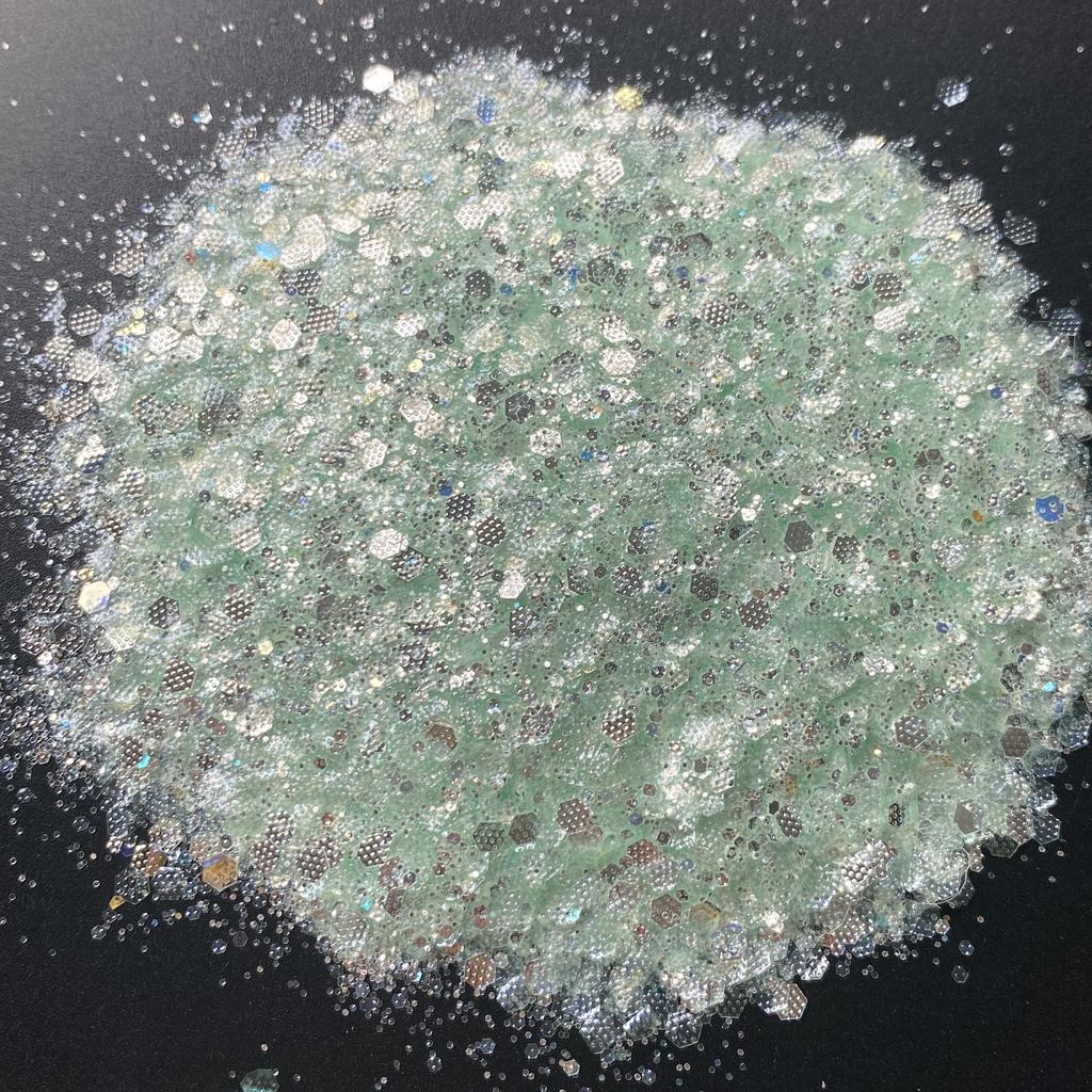 1kg Bag Glitter Chunky Iridescent Holographic Glitter Bulk for Snow Globe Cup DIY Gift Craft Glitter