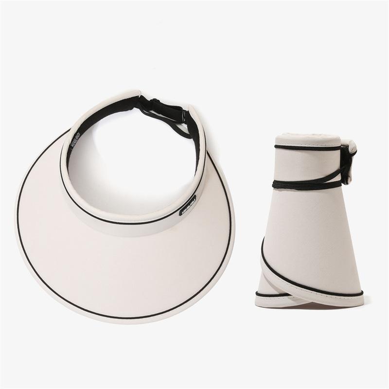 

Новая женская шляпа для защиты от солнца Летняя Корейский стиль Компактная Ароматный стиль Уличная шляпа-рыбак Модная УФ-шляпа от солнца Портативная 57