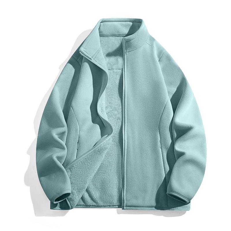 Autumn and Winter Lovers Catch Cashmere Sweater Women Plus Velvet Padded Warm Polar Fleece.