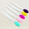 1Pc Wash Face Brush Remove Blackheads Brush Silicone Two-sided Nose Brush Exfoliating Clean Brush Tool