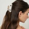 Glow Cubic Heart Hair Clip, Cherie