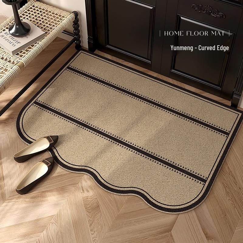 French Silk Coil Non-Slip Entrance Mat