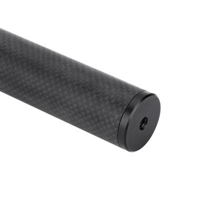 Carbon   Extension Pole Extender for Tripod Stabilizer with Sturdy Anti - Rust Design, Leakproofness, 1 Celsius 4     Screw, Rubber  , an