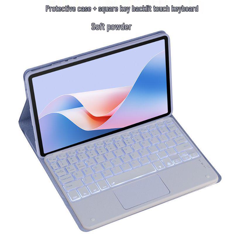 2024 OnePlus Tablet Pro 12.1'' Leather Cover with Bluetooth Keyboard for OnePlus Pad2