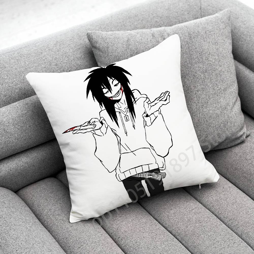 America Leggende Urbane J-Jeff The Killer Federa Cuscino Per 45*45cm 40cm 55cm 50cm 30cm Quadrato Federa Cuscino Auto