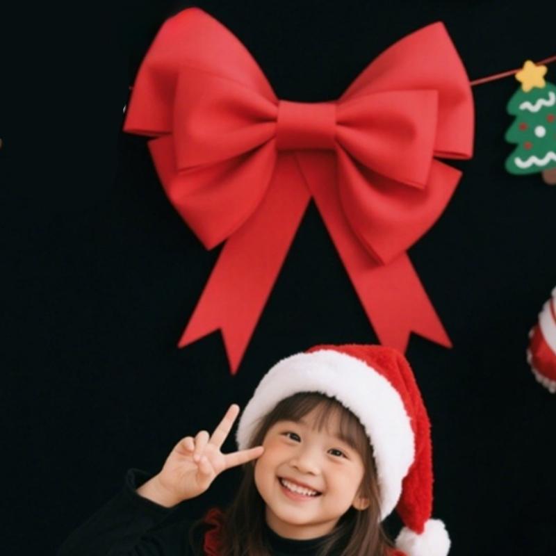 Creative Bows Party Decoration Waterproofed and Thickened Multiple Sizes for Indoor Outdoor Festives Atmosphere Setups