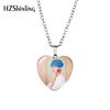 Fashionable Heart Shaped Bts Necklace Pendant With Alloy Metal And Elegant Design