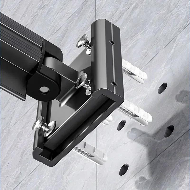 Retractable Clothes Drying Rack,Space-Saver,Collapsible Drying Racks for Laundry Room,Wall Mounted Clothes Hanger Rack