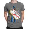 Welcome To Las Vegas Pattern Graphic 100 Cotton Tshirt Fabulous Las Vegas Tees Tops For Unisex