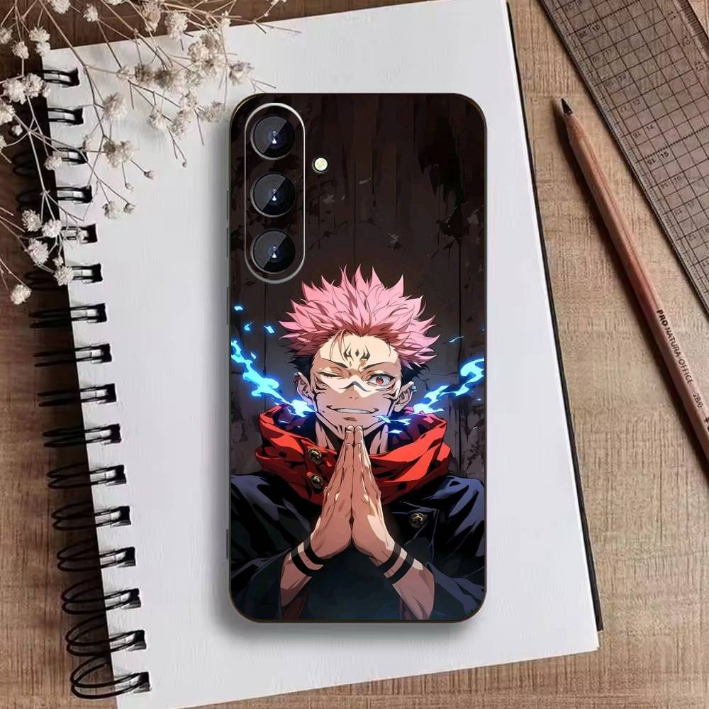 Jujut-su I-Ichiji K-Kaisen Phone Case For Samsung Galaxy A73,A72,A71,A70,A52,A51 Others Soft Black Cover