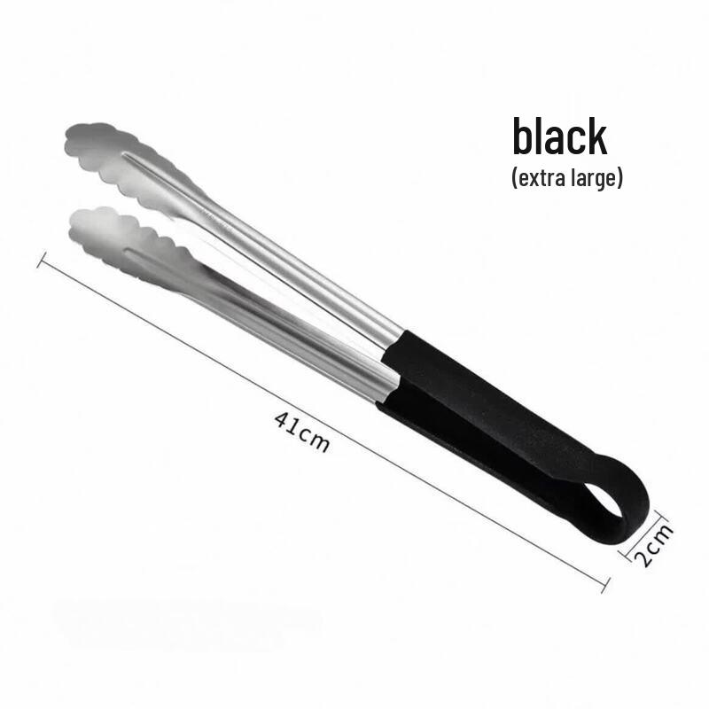 ZISIZ 304 Stainless Steel Food Tongs