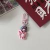 Guochao Chinese Opera Character Keychain: Trendy Cartoon Accessories Pendant for Couples & Besties