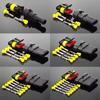 5 Sets Kit 1/2/3/4 Pin Way Waterproof Electrical Wire Automotive Connector Plug for Car Automotive Wire Connector Plug