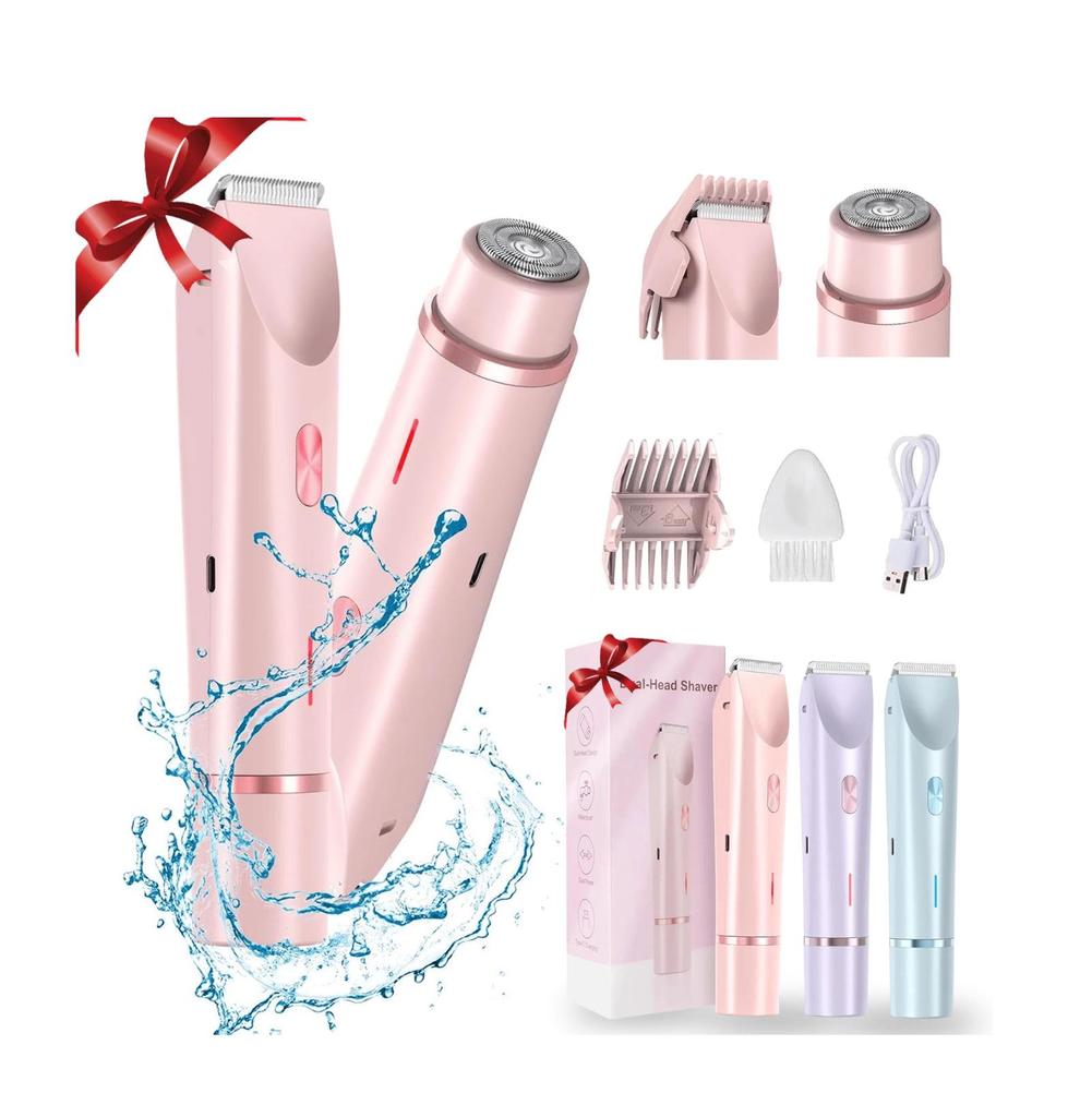 Washable Electric Women's Shaver Head - Battery Operated, Painless, Multifunctional, Replaceable