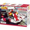 Yoshiritsu LaQ Hamacron Constructor Flame Red Building Set 300 Pieces