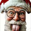 Christmas Style Hat 3d Print T-shirt Men Women Fashion Short Sleeve Tops Tees Funny Santa Claus Tshirt Mens Clothing Snowflake