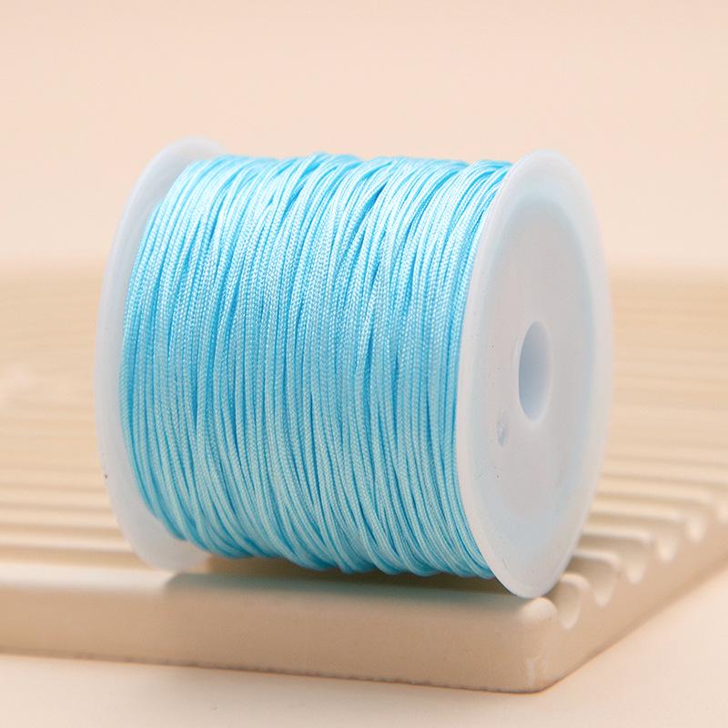 Jade Wire No. 72: 0.8mm Braided Rope for Handmade Jewelry, Bracelets & Pendants