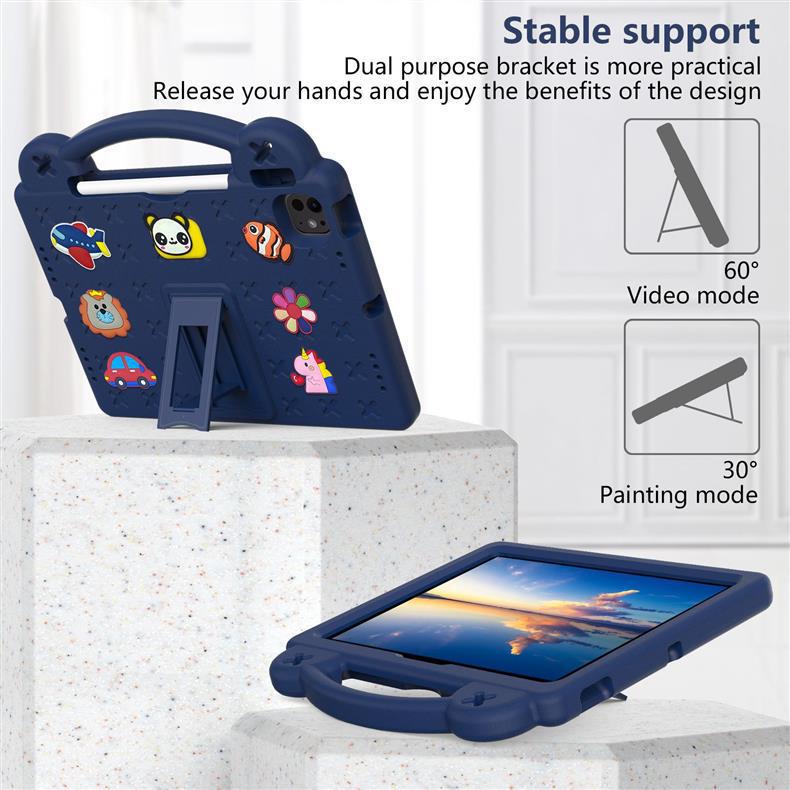 iPad Air 11 (2024/2025) Kids' Cartoon Stand Style Drop-Proof Case
