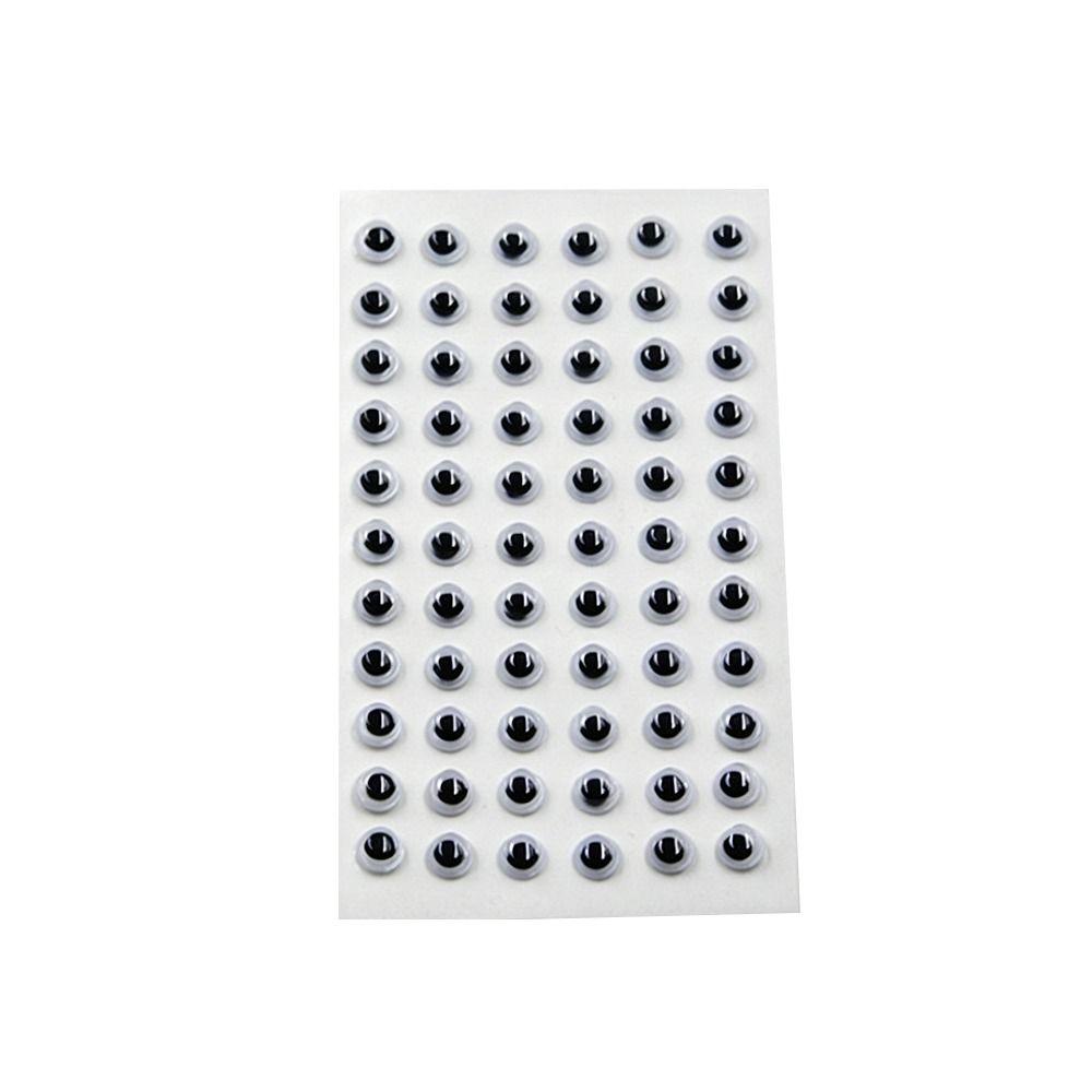 1Sheet Plastic Dolls Activity Eyes 3D Kindergarten Handmade Dolls Eyes