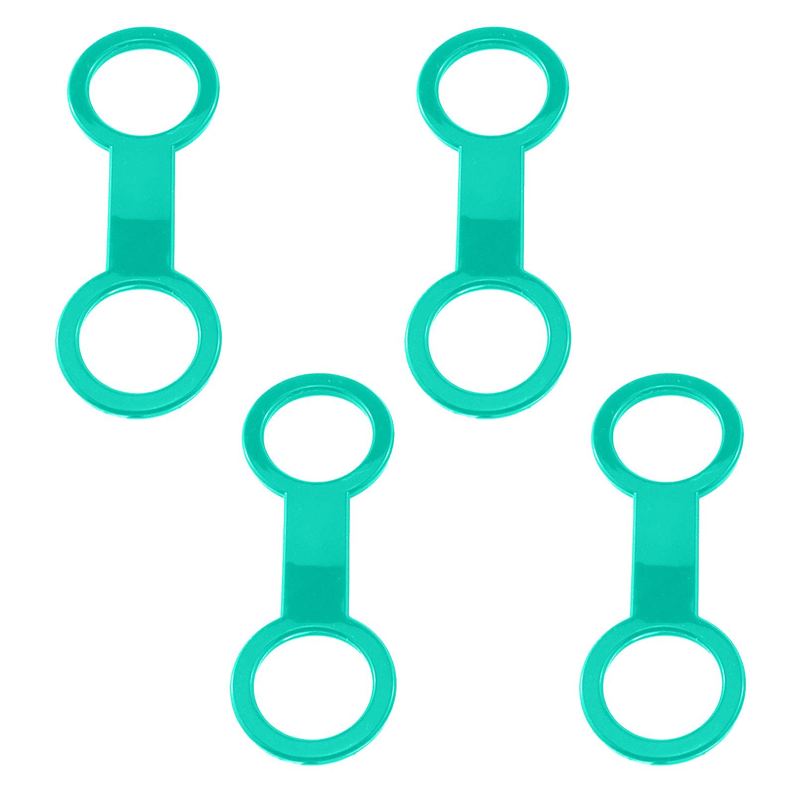 

4Pcs Silicone Snorkel Mask Strap Keeper Retainer Clip Keeper Plastic Breathing Tube Scubas Diving Tube Holder Easy Use светло-зеленый