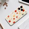 For iPhone 17 Pro Max Case Christmas Big Candy Pattern Printing Straight Edge TPU Phone Back Cover