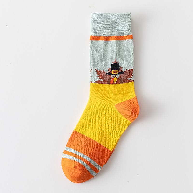 Ladies Spring and Autumn Street Fashion In The Tube Cotton Socks