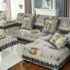 Europe embroidery Sofa Covers for Living Room L-shape Non-slip Floral Lace Armrest Towel Couch Cushion Slipcover