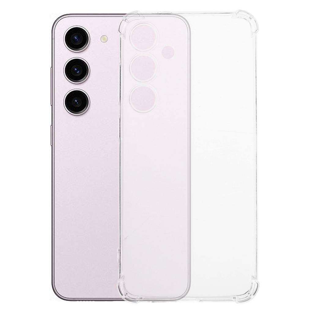 For Samsung Galaxy S24+ Case Enhanced Four Corner Clear Phone TPU Cover