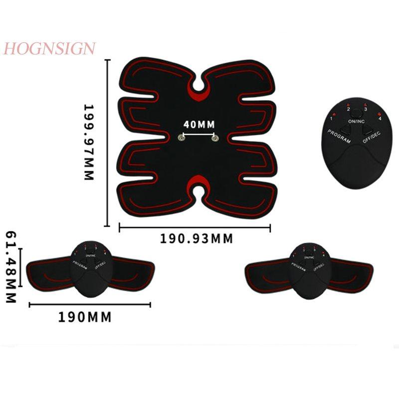 Abdominal Fitness Exerciser Slimming Exercise Instrument Smart Lazy Electric Stimulation Muscle Shaping Abdom Body Fat Reducer