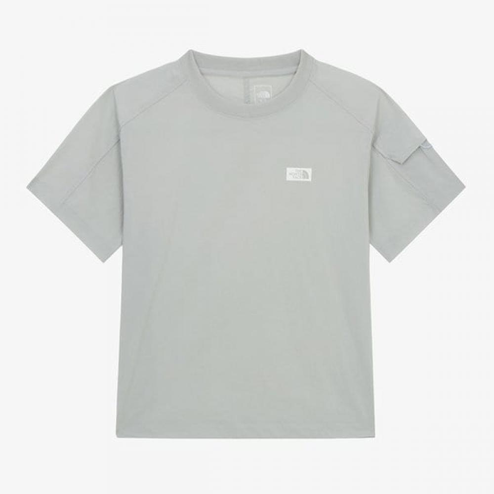 

[norTh Face Official] NT7ur35c Women S froST ShorT Sleeve T ShirT Cool Gray COOL GRAY/085