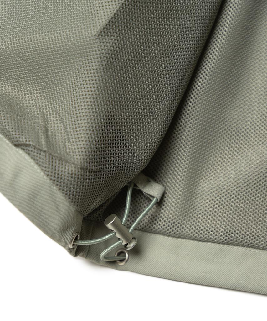 Aott Multi-Zip Up Jacket Ash Khaki