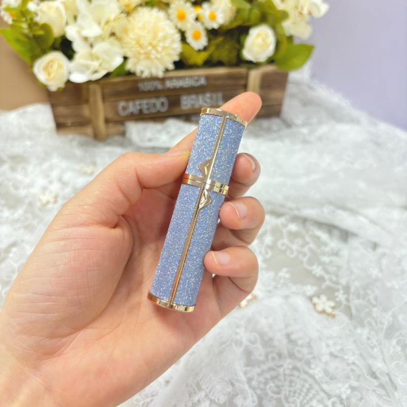 Empty Refillable Perfume Spray Bottle - Bottom Press Design, Portable and Compact for Travel