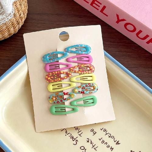 Children's Hair Clips Small Water Drop BB Clip Hairpin Barrettes Bangs Side Clip Kids Headwear Baby Girl Hair Accessories