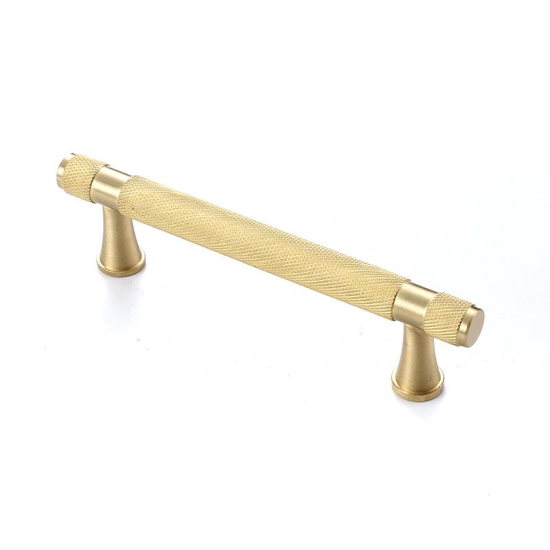 Gold Brass & Pure Copper Handle for Bedside Table, Cabinet, or Door Knob – Multiple Sizes