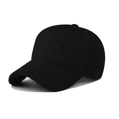2023 Lammwolle Einfarbig Baseballkappe - Outdoor Sonnenhut